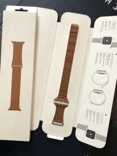 Apple Watch 純正ベルト レザーループ (44mm)のサムネイル