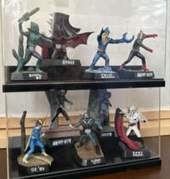 BANDAI食玩シリーズ「ライダー怪人名鑑」フィギュア9体ケース付 BANDAI食玩シリーズ「ライダー怪人名鑑」フィギュア9体ケース付 - メルカリ