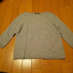 グレー カシミヤニットのサムネイル