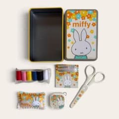 【miffy】ミッフィー ソーイングセット 裁縫セット　花柄のサムネイル
