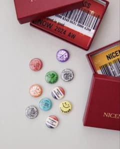 NICENESS 24AW BIRTHDAY ナイスネス ピンバッジ - メルカリ