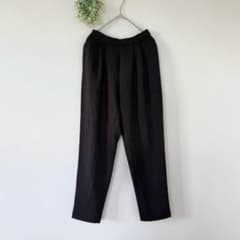 Titivate [F] Excellent condition ◎ Cool and sophisticated ◎ Stretch ◎ Tapered slacks with pleats