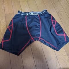 MIZUNO 野球 スライディングパンツ ブラック ジュニア150160のサムネイル