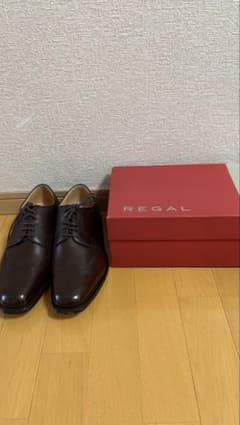 REGAL ダークブラウン ウィングチップシューズのサムネイル