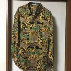 シルクシャツ★カッターシャツ★派手★シャツのサムネイル