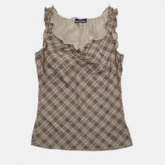 BURBERRY BLUE LABEL タンクトップ バーバリー ブルーレーベル - メルカリ