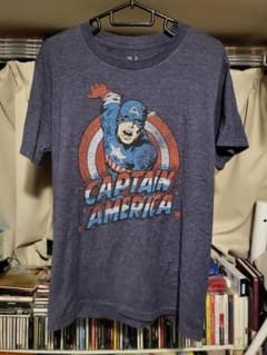Gap キャプテンアメリカ Tシャツ S ネイビー MARVEL マーベルのサムネイル