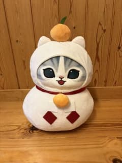 mofusand 鏡餅にゃん　BIG ぬいぐるみ