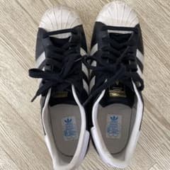 adidas Superstar スニーカー 黒/白 24.5cmのサムネイル