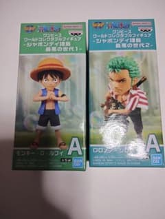 ワンピース コレクタブル 　ワーコレ　シャボンディ諸島 最悪の世代 ルフィ・ゾロ
