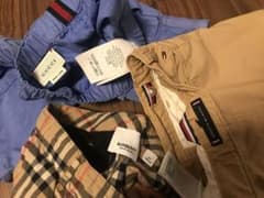 3セット トミーヒルフィガー バーバリー グッチ パンツ 100 ハーフ 