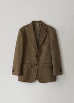 OHOTORO︱edinburgh wool jacketヘリンボーンジャケット - メルカリ