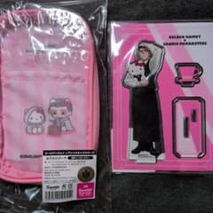 ゴールデンカムイ×サンリオ 尾形×キティ　アクリルスタンド・おでかけポーチのサムネイル