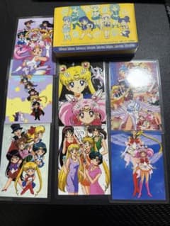 当時品　セーラームーンカードケースセットのサムネイル