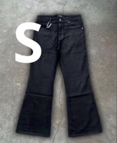 パンツ goar archive flare Oil Painted Pants S】goar.archive STRAPPED FLARE OIL PANTS - メルカリ