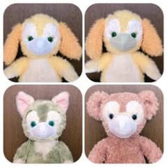 [しんう様専用]ぬいぐるみマスク⭐︎4枚のサムネイル