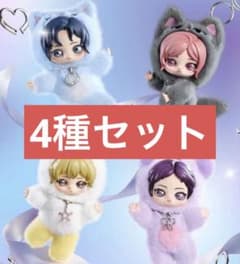 aespa popmart Fluffy Club ぬいぐるみ 4種セット - メルカリ