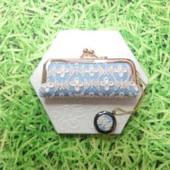 ミナペルホネン✨beads garden✨朱肉付 がま口 印鑑ケース - メルカリ