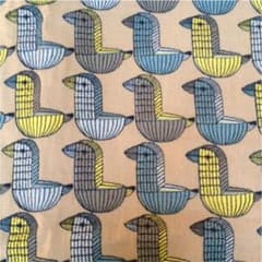 鳥 刺繍 ハギレ はぎれ ミナペルホネン ブローチ がま口 ワッペン ピアスのサムネイル