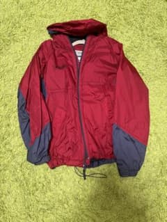 Columbia ナイロンジャケット レッド グレーのサムネイル