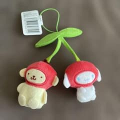 サンリオ さくらんぼ マスコット ポムポムプリン シナモロール