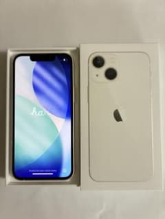 Apple iPhone 13 mini 本体 スターライトのサムネイル