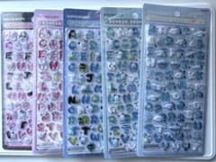 ボンボンドロップシール文字　５枚セットのサムネイル