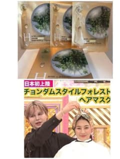 トリートメントチョンダムスタイル フォレスト スチームヘアマスク