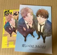 愛しいのは、きみのまま アニメイト限定特典リーフレット 両面イラスト