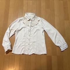 axes femme 長袖ブラウス アイボリーのサムネイル
