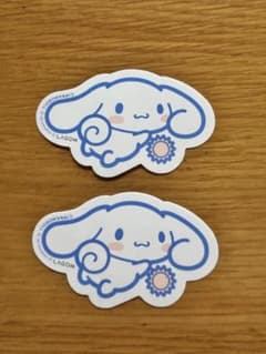 【シナモロール】ステッカー　2枚組 LAGOMおまけのサムネイル