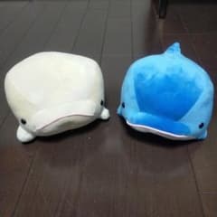 SEA PARADISE イルカ型ぬいぐるみ 2点セットのサムネイル