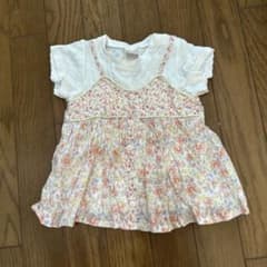 花柄 キャミソール風 トップス 80cmのサムネイル