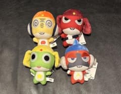ケロロ軍曹 ぬいぐるみ 劇場版であります vol.1 全4種 コンプリートセット
