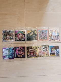 ワンピース　ウエハース　シール まとめ売り 10枚セット　シークレット3枚のサムネイル