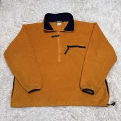 90s L.L.Bean ハーフジップ　fleece pulloverのサムネイル