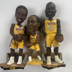 NBA レイカーズ ボブルヘッド 3体セット コービー シャック NBA レイカーズ ボブルヘッド 3体セット コービー シャック - メルカリ