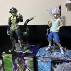 HUNTER×HUNTER メルエム キルア フィギュア 2体セット HUNTER×HUNTER メルエム キルア フィギュア 2体セット - メルカリ