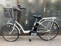 中古電動自転車パナソニックギュットDX 22/26インチホワイト横浜 №3395 中古電動自転車パナソニックギュットDX 22/26インチホワイト横浜 №3395