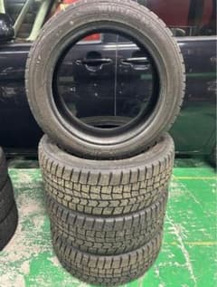 0092434)激安国産中古スタッドレス4本セットダンロップ215/50R17 
