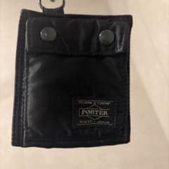 PORTER 吉田&Co 二つ折り財布 ブラックのサムネイル