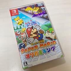 ペーパーマリオ オリガミキング Switchのサムネイル