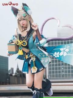 Uwowo 原神 きらら 綺良々 コスプレ衣装 ウィッグ・靴追加可