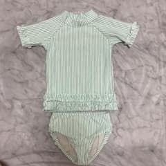 水着　ラッフルバッツ　グリーン　4Tのサムネイル