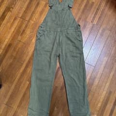 オリーブグリーン オーバーオール - メルカリ