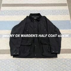 PWA NY OX WARDENS HALF COAT black S 今期 PWA NY OX WARDENS HALF COAT black S 今期 PWA / NY OX