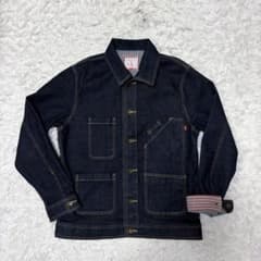 カワタニシャツ 河谷シャツ デニムジャケット デニム ブルゾン インディゴ カワタニシャツ 河谷シャツ デニムジャケット デニム ブルゾン
