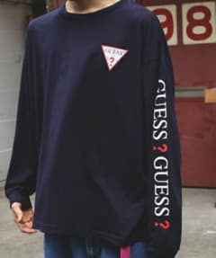 Guess ロンT ネイビーのサムネイル