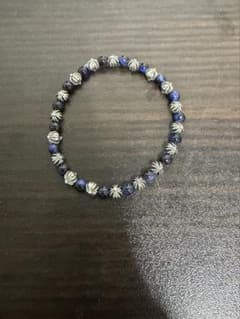 シルバー ラピズラズリブレスレットのサムネイル