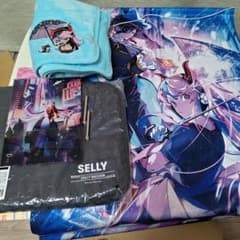 crSellyグッズセット タペストリー アクリルパネル PCケース